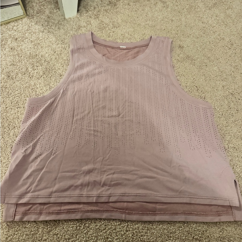 Lululemon Women's Pink Sleeveless Top
